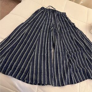 BRAND NEW WITH TAGS Two Legged Skirt Palazzo Style Real Indian Cotton